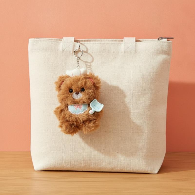Laptop Accessories Women - 1 Adet Yumuşak Peluş Şef Ayı