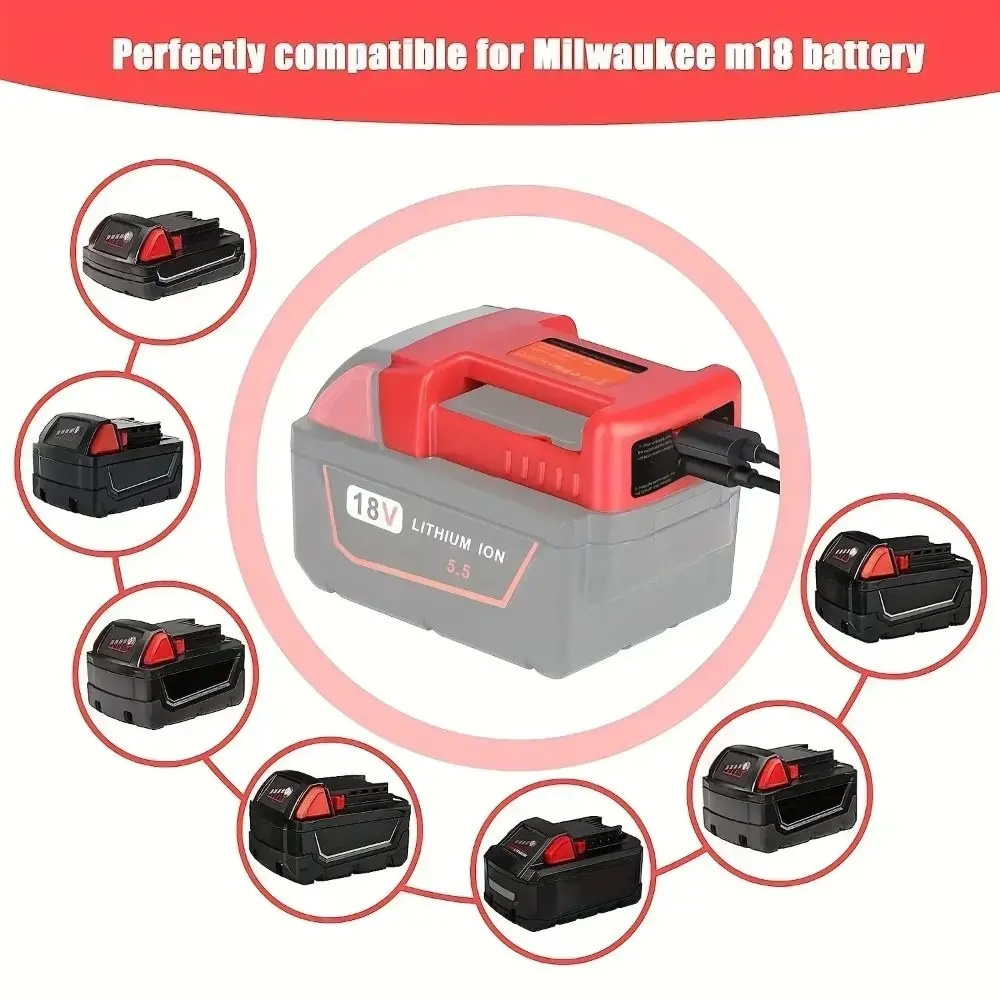 Laptop Accessories Usb - DeWalt 20V, Milwaukee 18V Lityum Pil,