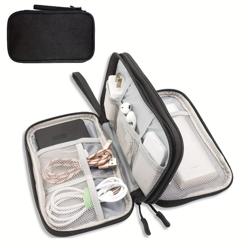 Cable Management Bag - Seyahat Düzenleyici Çantası, Çok Cepli Saklama