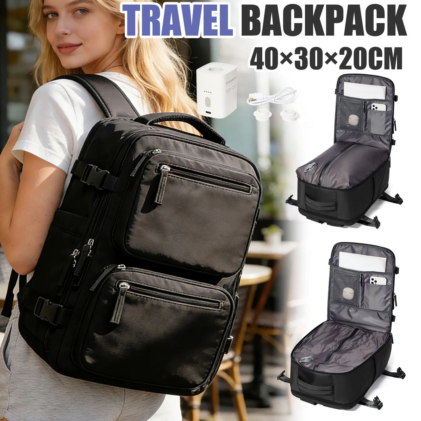 Laptop Accessories Women - Kadın Sırt Çantası Vakumlu Sırt Çantası