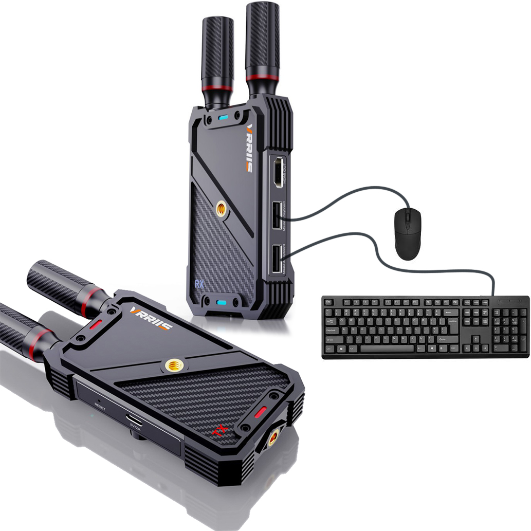 Laptop Accessories Toy - VRRIIS WL082K 400m Kablosuz HDMI KVM