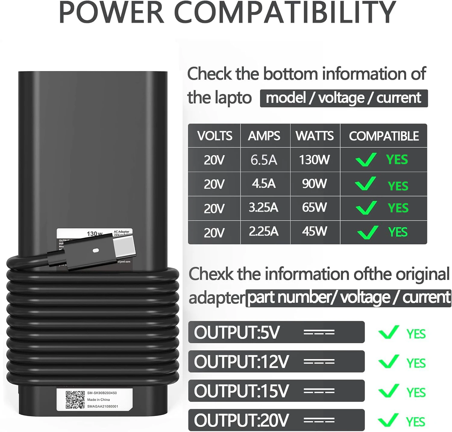 Dell Latitude için 20V 6.5A 13 - Laptop Accessories Shop incelemesi ve fiyatı