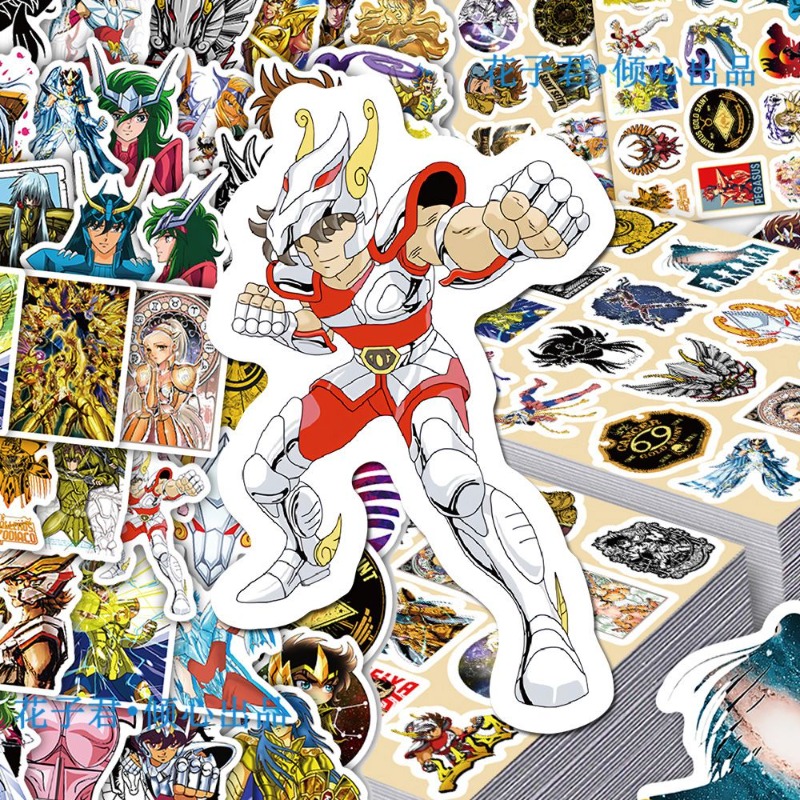 101 adet Saint Seiya Anime çık - Laptop Accessories Toy incelemesi ve fiyatı