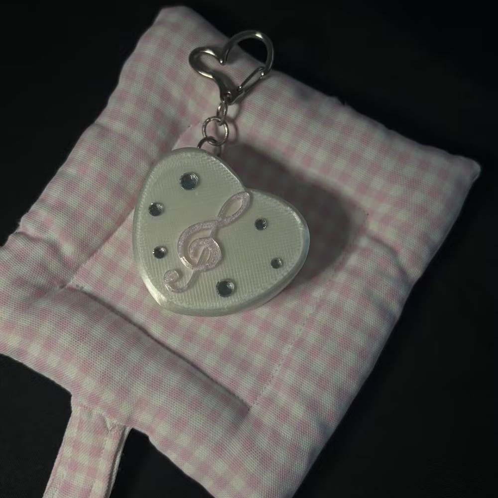 3D Baskılı Müzik Notası Kalp Ş - Cable Management Bag incelemesi ve fiyatı
