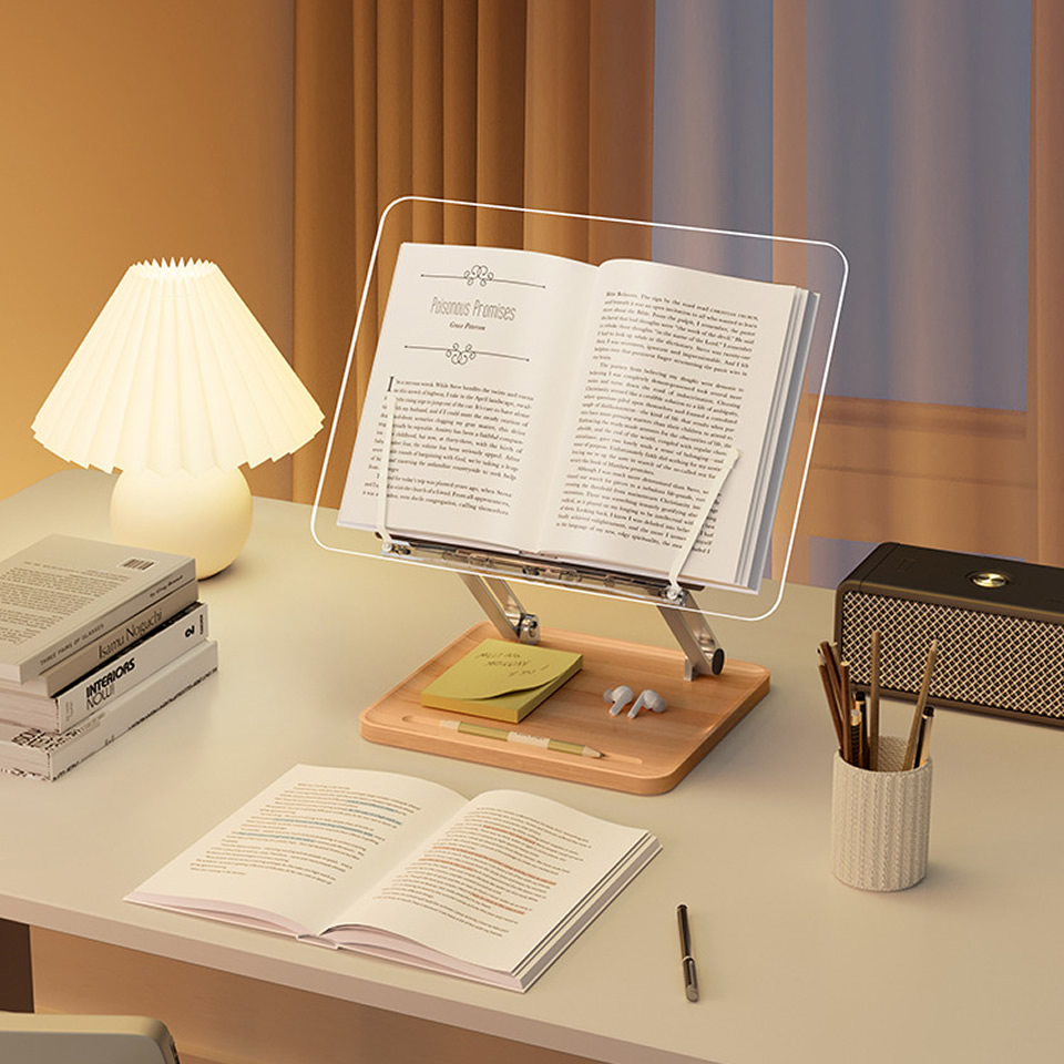 Ahşap Okuma Standı, Işıklı Şef - Laptop Office Accessories incelemesi ve fiyatı