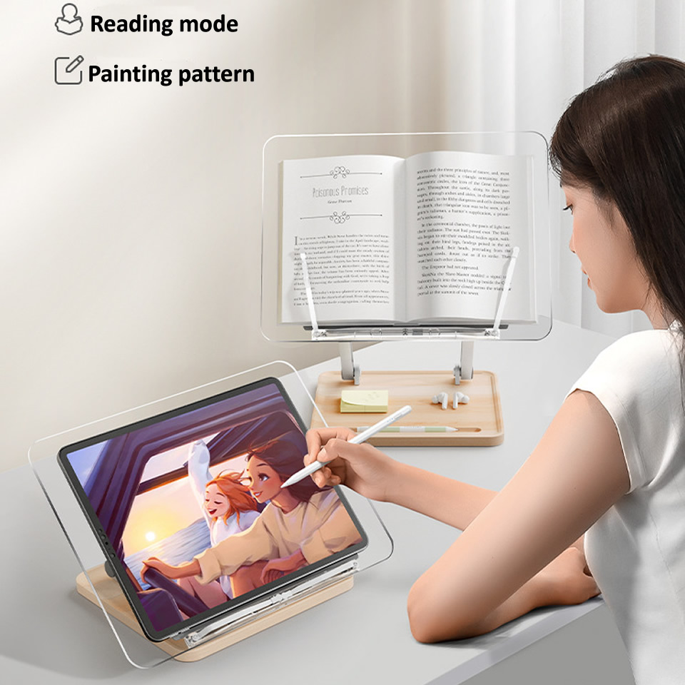 Ahşap Okuma Standı, Işıklı Şef - Laptop Office Accessories incelemesi ve fiyatı