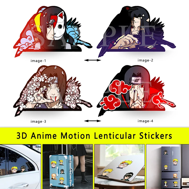 NARUTO Uchiha Itachi 3D hareke - Laptop Accessories Toy incelemesi ve fiyatı
