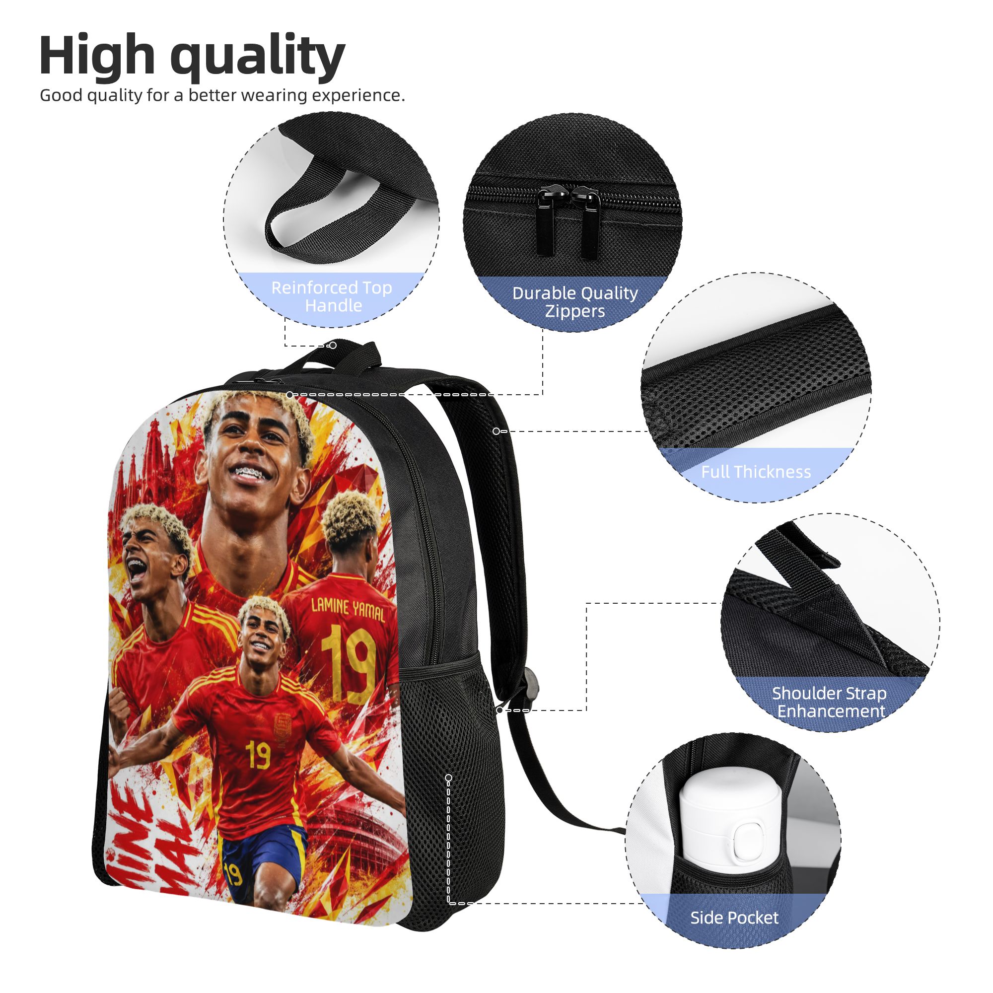 Futbol L-Lamine Yamal İspanya  - Laptop Accessories Women incelemesi ve fiyatı