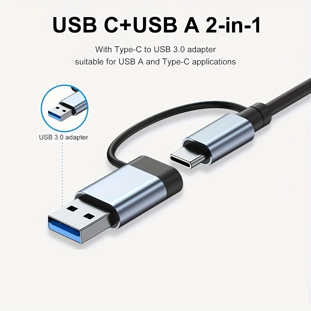 2'si 1 Arada USB3.0 Hub 7 Port - Laptop Accessories Usb incelemesi ve fiyatı