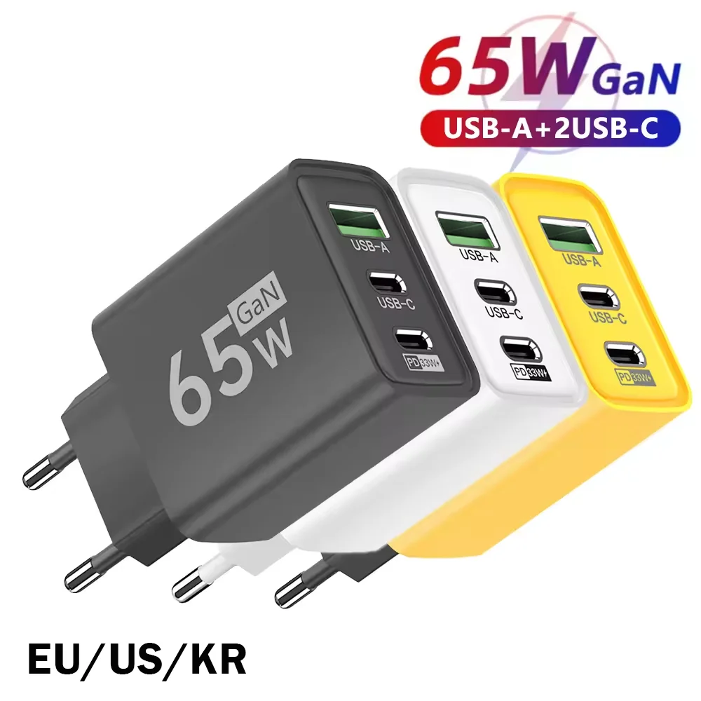 Katlanabilir 65W GaN 3 Bağlant - Laptop Accessories Usb incelemesi ve fiyatı