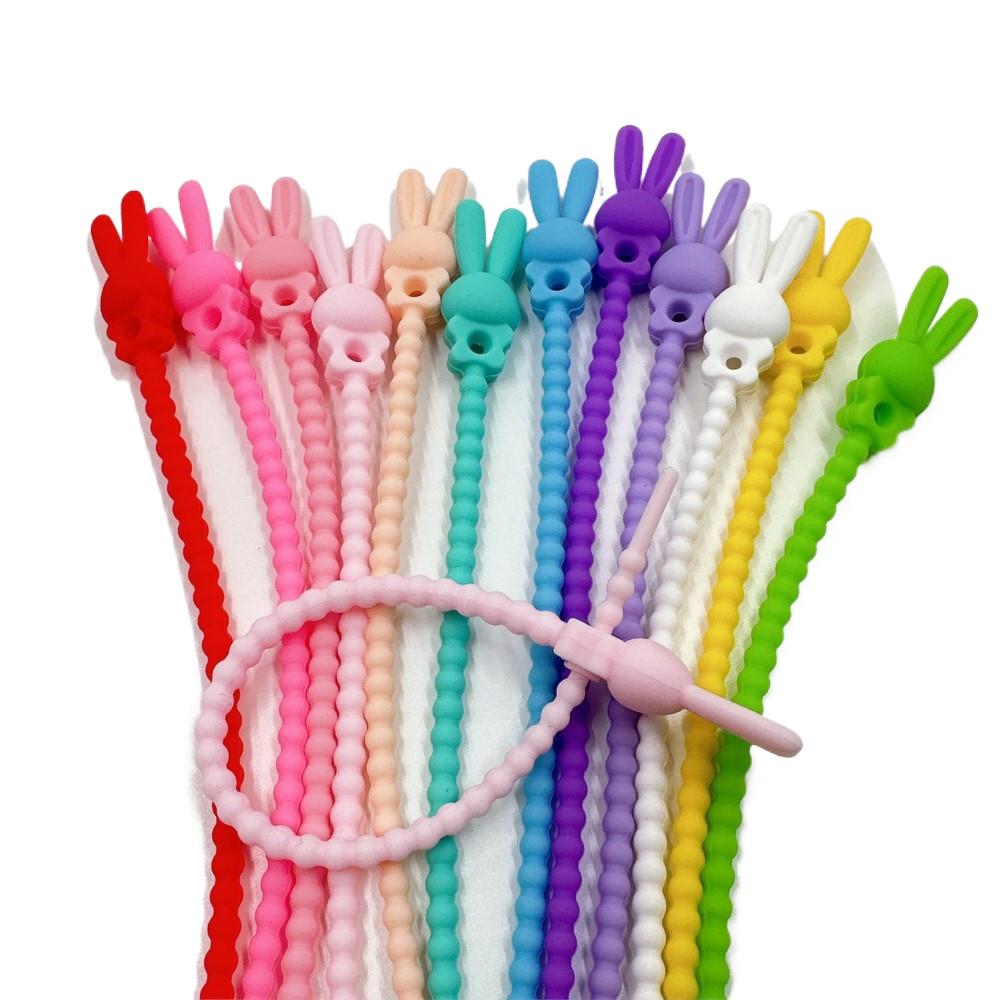 10 adet çiçek yıldız silikon k - Cable Management Bag incelemesi ve fiyatı