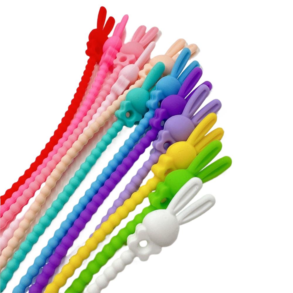 10 adet çiçek yıldız silikon k - Cable Management Bag incelemesi ve fiyatı