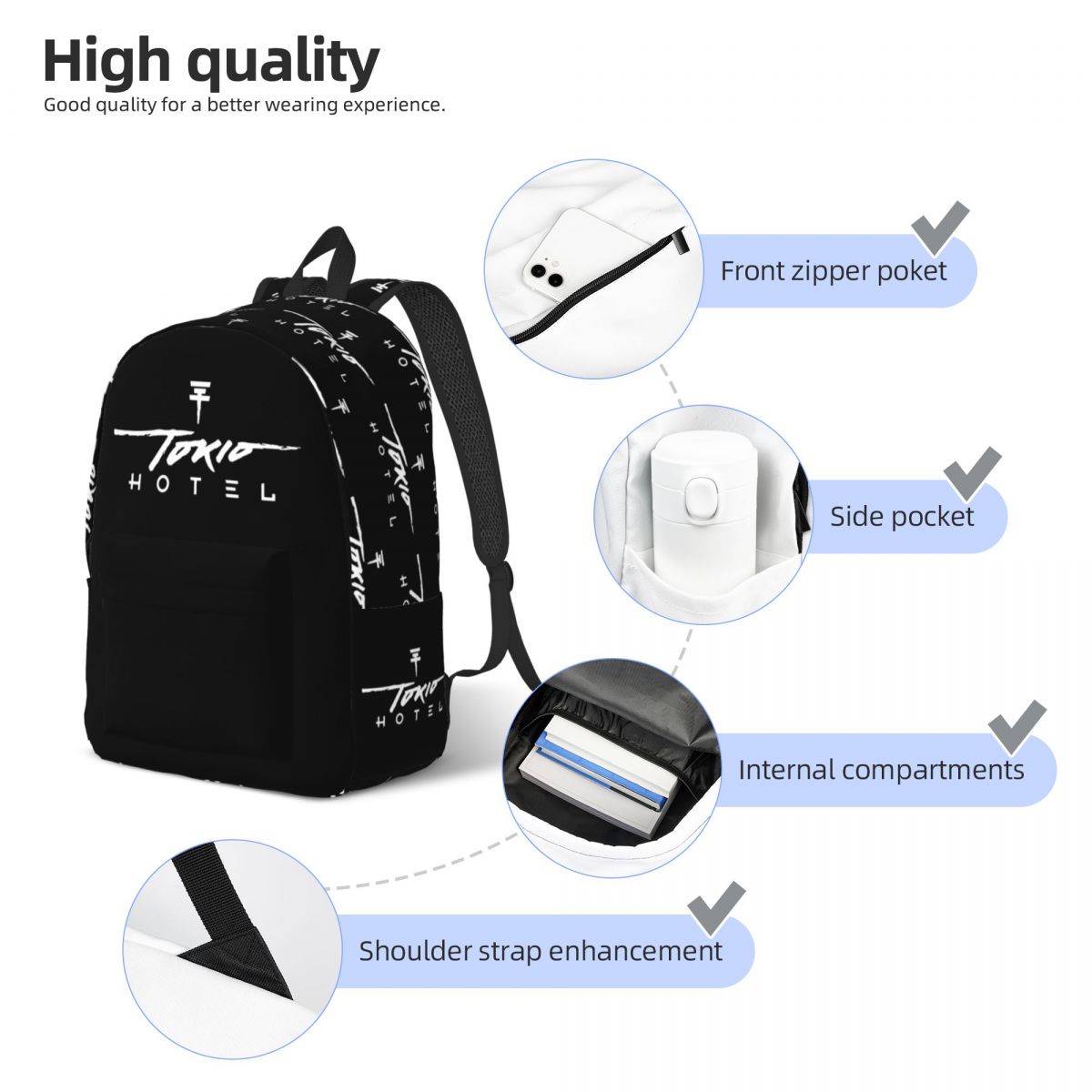 Tokio Hotel BillKaulitz Erkekl - Laptop Accessories Women incelemesi ve fiyatı
